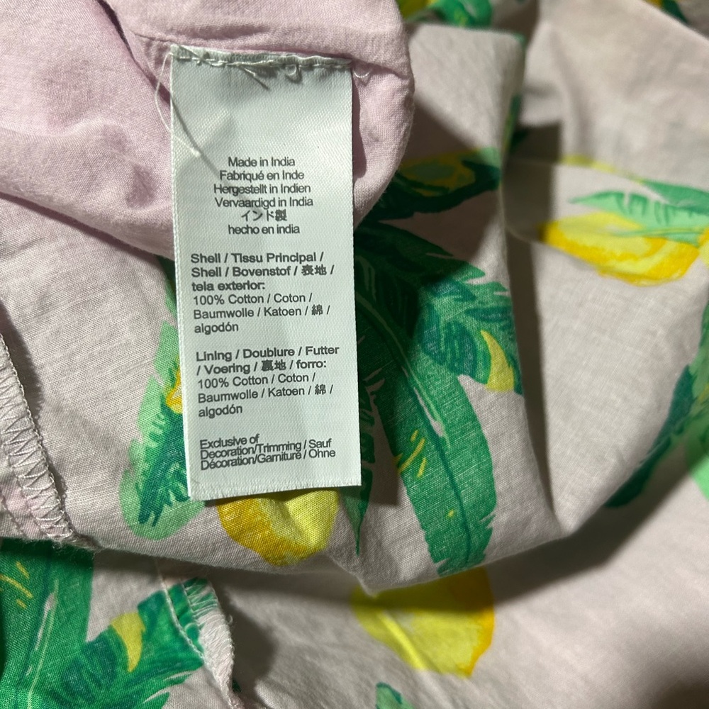 J. Crew Lemon Print High Low Dress - Picture 8 of 12